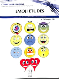 Emoji Etudes piano sheet music cover Thumbnail